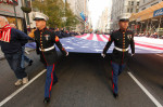 Hundreds of New Yorkers celebrated Veteran's Day with an annual parade that marched up 5th Avenue
