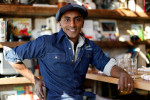Chef Marcus Samuelsson at this Harlem restaurant Red Rooster