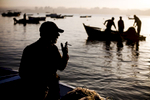 Fishermen in Alexandria, Egypt, 2010