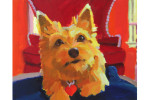 Ruby : In the Collection of the Artist :  Inquire about pet portraiture