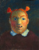 Connie at Age 5 : 2001. 12{quote} X 18{quote} Pastel. In the Collection of  Matthew Lanes AND Dominique Jenkins