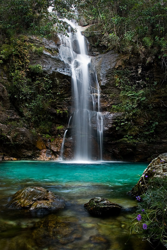 Cachoeira Santa Barbara - Cavalcante - GO