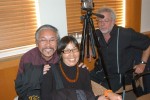 Emery Woo, Denise Woo and event videographer, Norm Gusner.