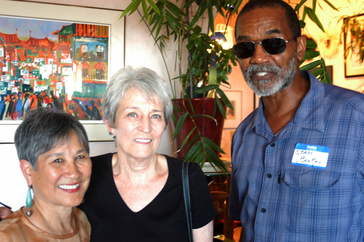 Author with Kathy and Stan Booker