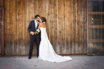 rancho-las-lomas-wood-barn-with-bride-and-groom