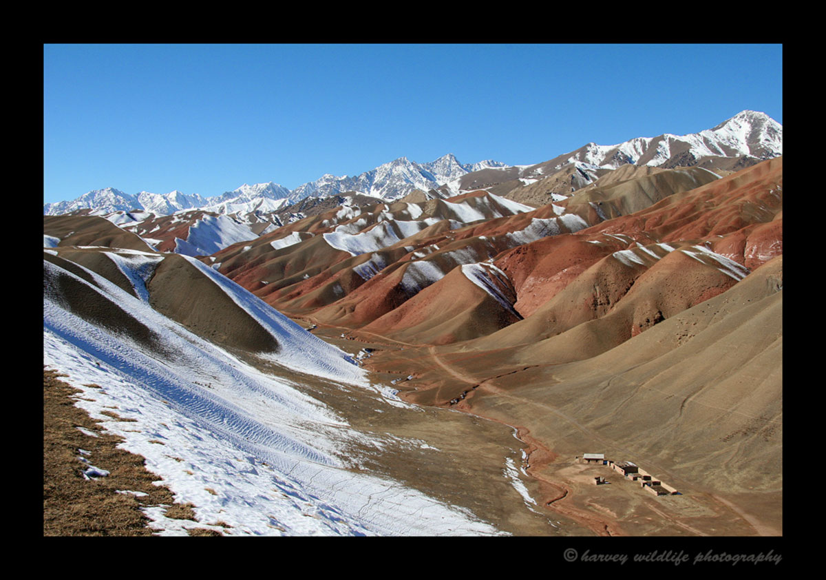 Tajikistan Mountain Range.
