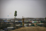 Rohingya refugees are seen in Balukhali camp 