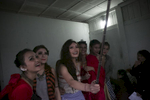 Girls backstage before a fashion show in the Jaintia Hills