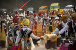 A traditional Khasi dance
