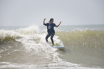 Aisha surfs  