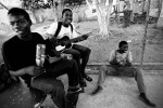 Young residents of an orphanage perform worship songs to pass time in early February 2010.