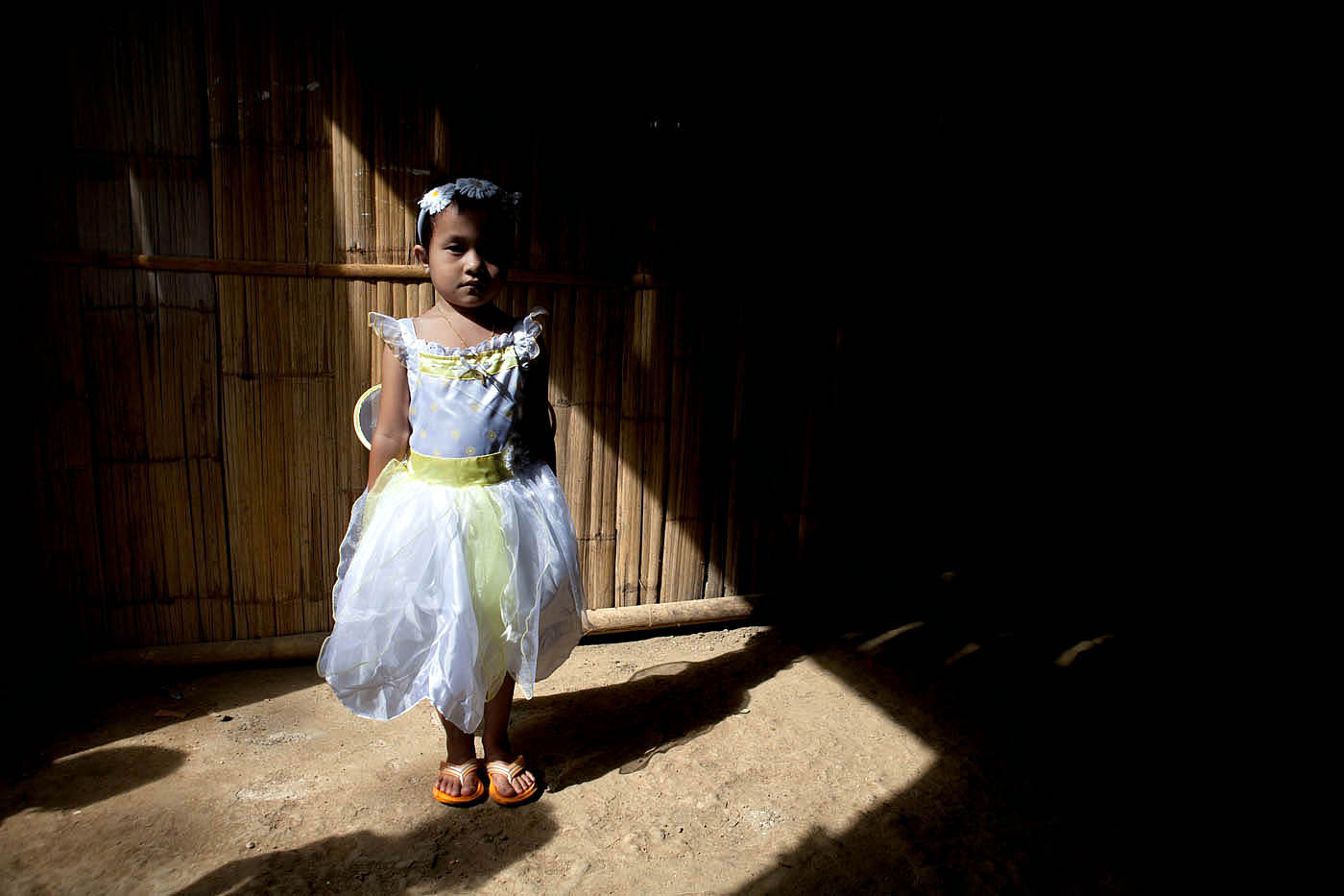 Sophia celebrates her sixth birthday, Mae La Refugee Camp, Thailand