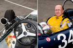 Portrait captured  of race drivers  while on assignment  for Vintage Race at Circut of America's track located in Austin, TX 
