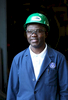 Lead Engineer Isaac Tshiofwe at the plant in Danville, Illinois. 