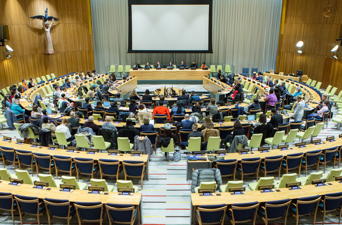 UN LGBTI Core Group Event to celebrate OutRight Annual Advocacy Week, held at the United Nations on December 6, 2018.
