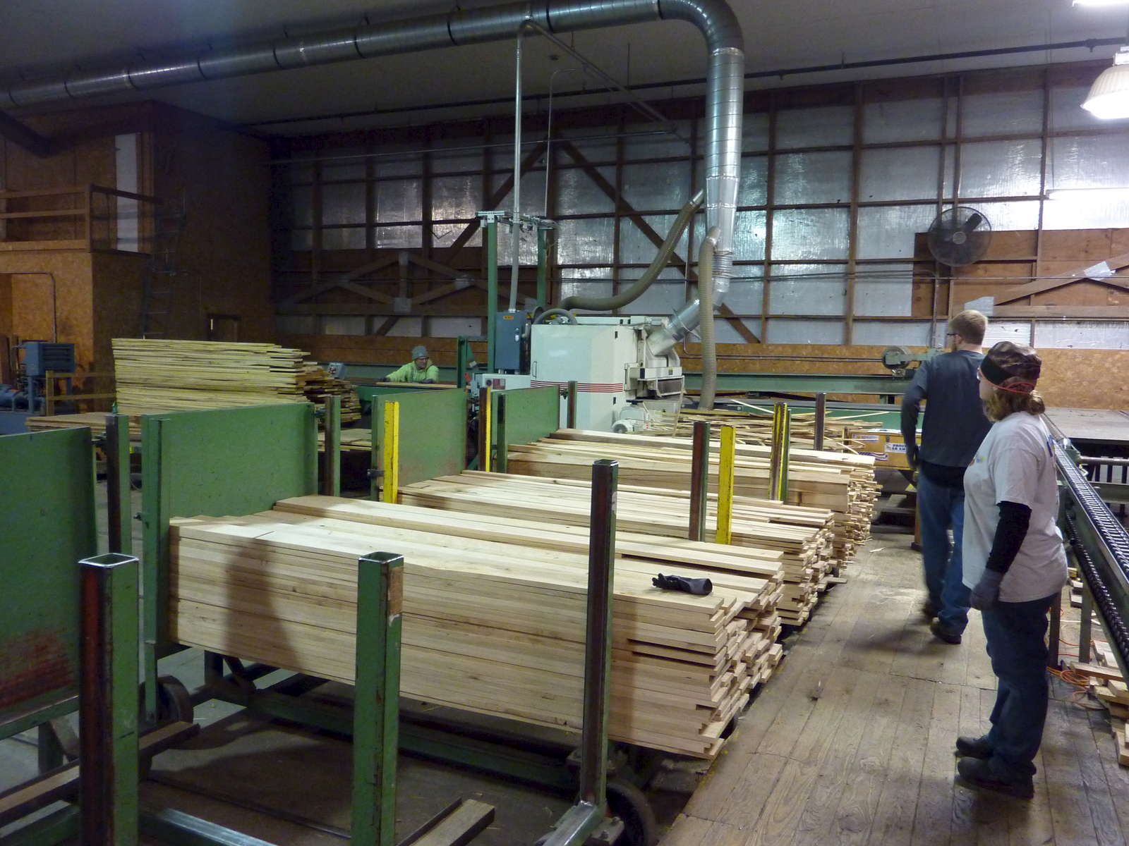 Indiana Hardwood CLT material processing 