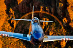 P-51 {quote}Cripes A' Mighty{quote} North American Mustang really close upSunset over Red Mountain, Arizona Image No: 12.004161  Click HERE to Add to Cart
