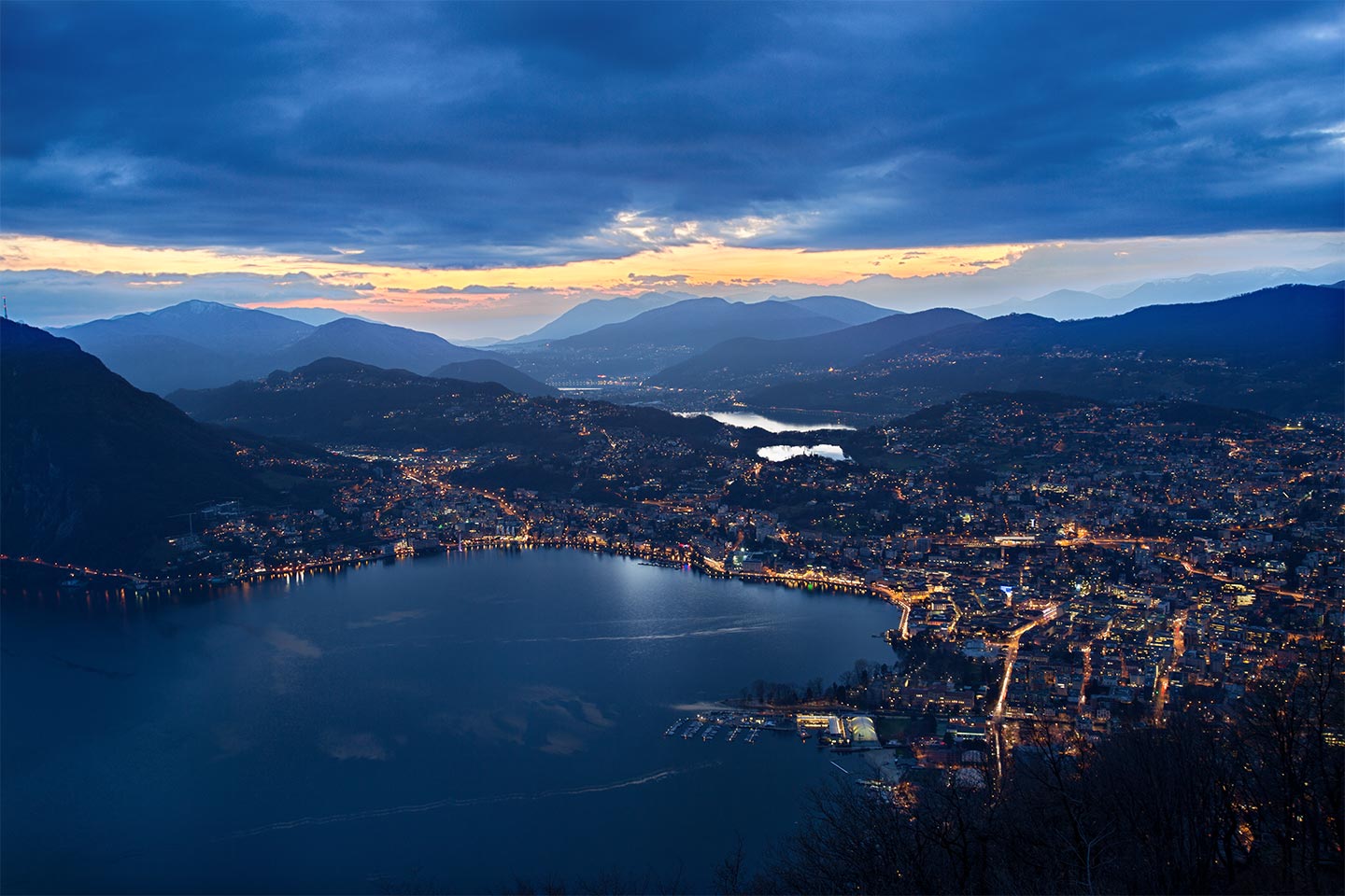 Lugano Sunset