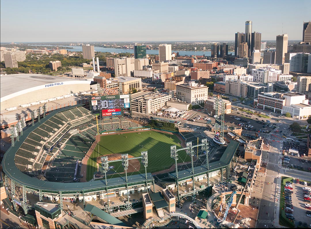 Home of the Detroit Tigers, Detroit Michigan
