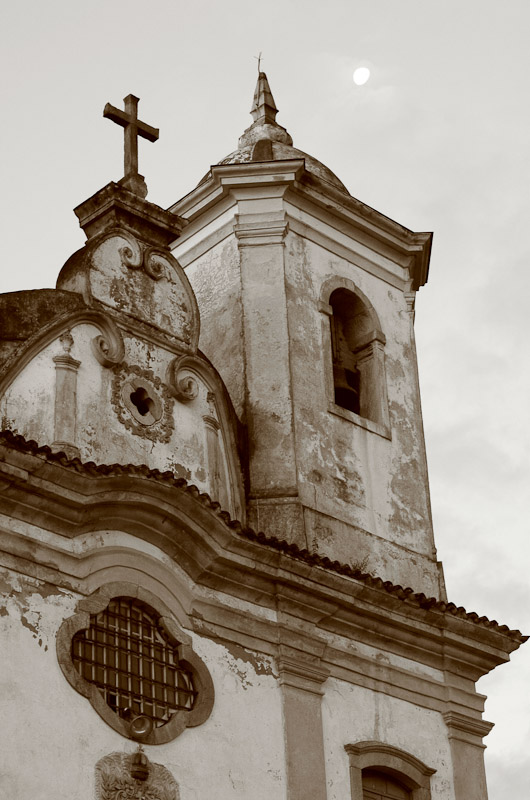 The church of Nossa Senhora das Mercês e Perdões, constructed in 1772 in Ouro Preto, Minas Gerais.