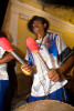 A drummer parades during a street celebration on Ash Wednesday in Olinda, Pernambuco.