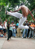 Capoeira dancers in Belo Horizonte, Minas Gerais.