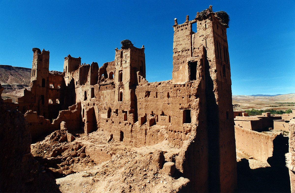 Part of the Ait Benhaddou kasbah in Ouarzazate.