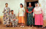 Berber women in the village of Nigrits near Taza.