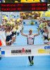 Ronnie Schildknecht wins the 2013 Ironman in Zurich, Switzerland.