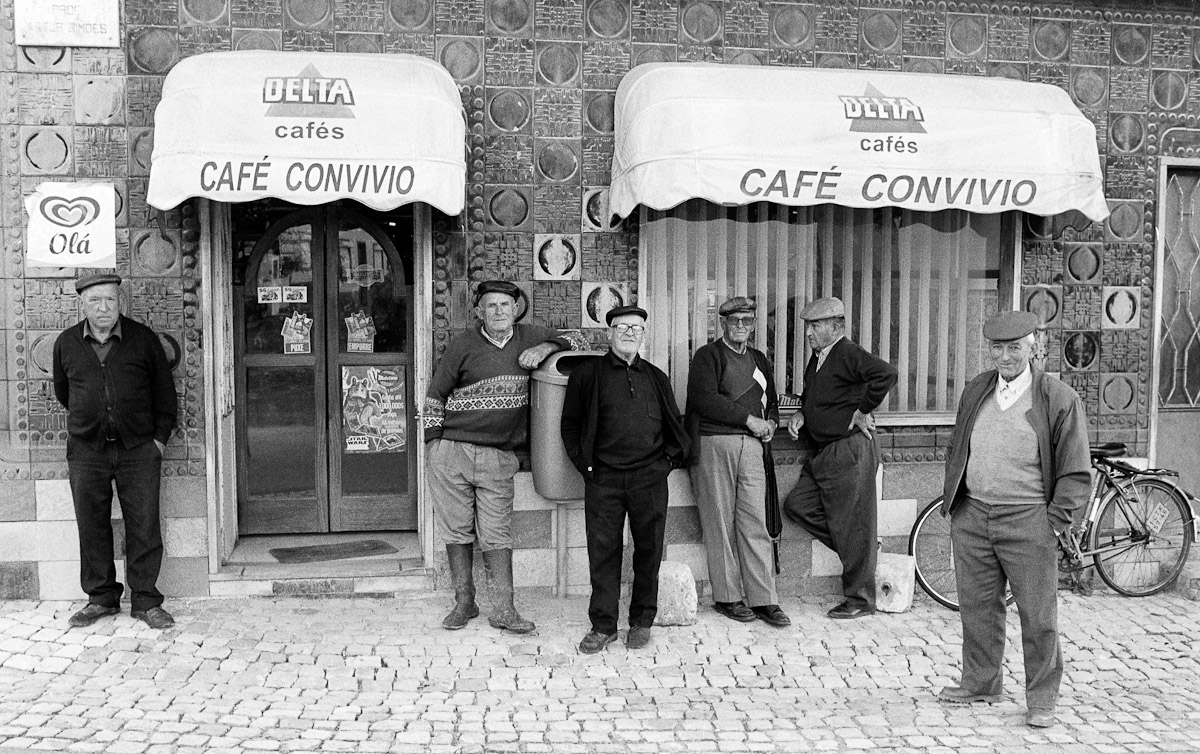 Café Convivio in Casais da Lapa, Portugal.