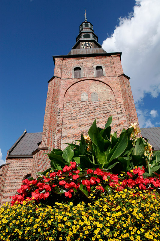 St. Mary's Church in Ystad, Skåne, Sweden.