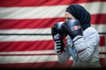 Amaiya Zafar, 15, of Oakdale, trained at Sir Cerresso Fort Boxing and Fitness in St. Paul, MN on September 22, 2015.