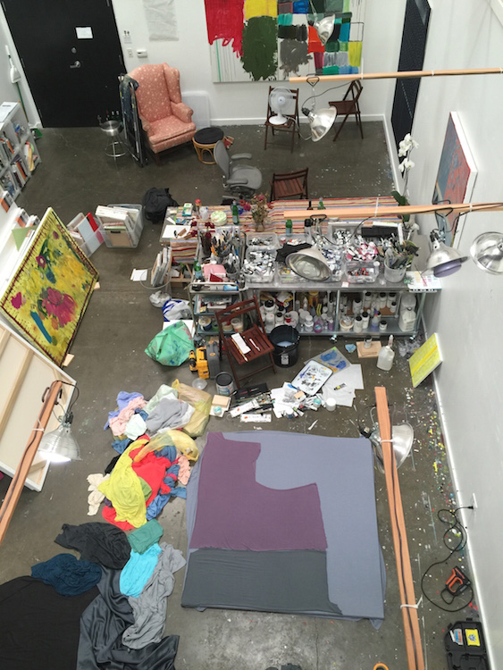 Kimberly Rowe’s Studio, Oakland, CA, July 2015