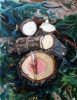 Carey Linfree FIREWOOD (This is all I have. Come & take it.)2012 / oil on canvas / 30 x 24{quote}