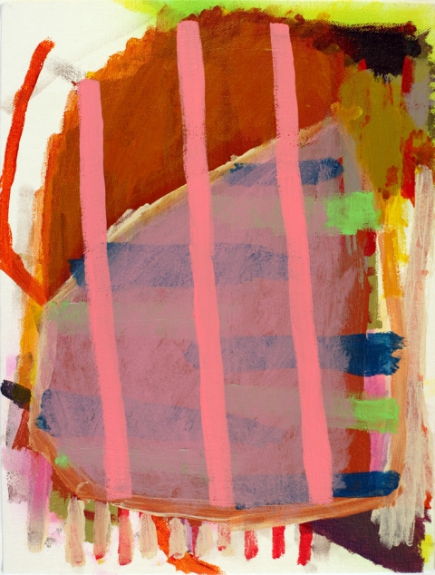 Henry SamelsonPuck201212 x 9 inchesacrylic on canvas