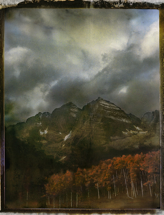 Dark Mountain - Aspen, ColoradoArchival Pigment Print40{quote}x30{quote} Edition of 10 • 24{quote}x20{quote} Edition of 25