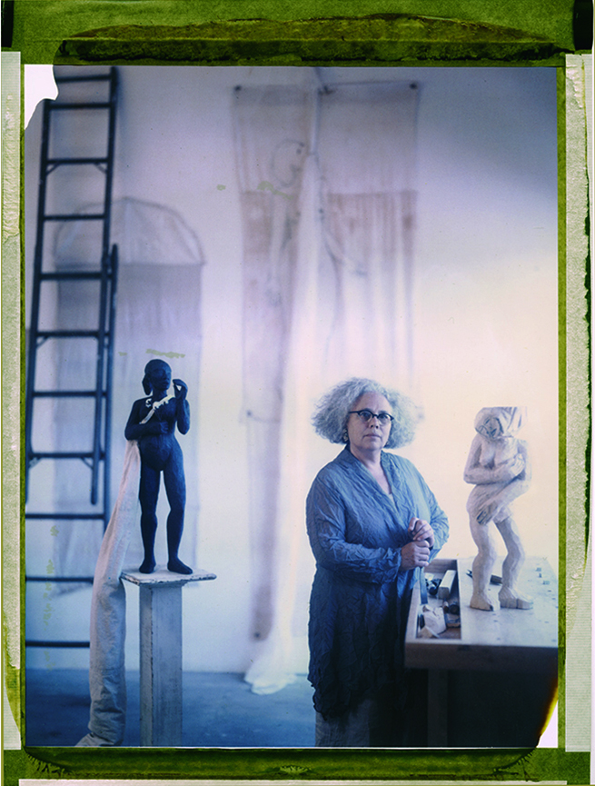 Photographed in her studio, North Hollywood, CA. 