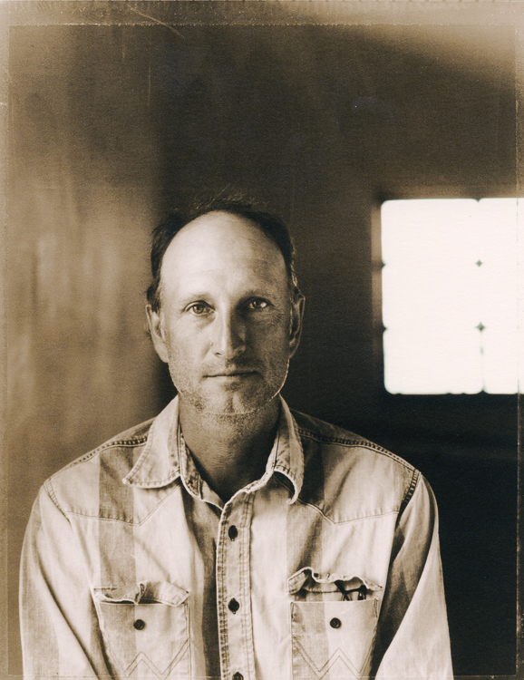 Bruce Nauman photographed for {quote}The Art of Light and Space,{quote} Abbeville Press- 1993 