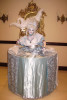 Baby Blue Marie Antoinette Living Table