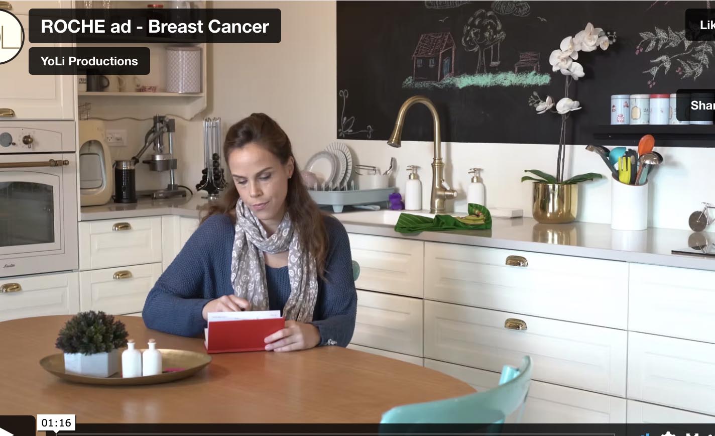 Online advertisment - Tripple Negative breast cancerProduced and Directed by YoLi Productions