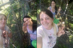 2017. Georgia, Selfies of best friends seperated from each sides of the Enguri river. Khurcha village is controlled by Georgia, while Nabakevi village is now a base of  Russian forces on the de facto region of Abkhazia. Once in a while they call each other on the phones and meet near the barbed wire fence. 