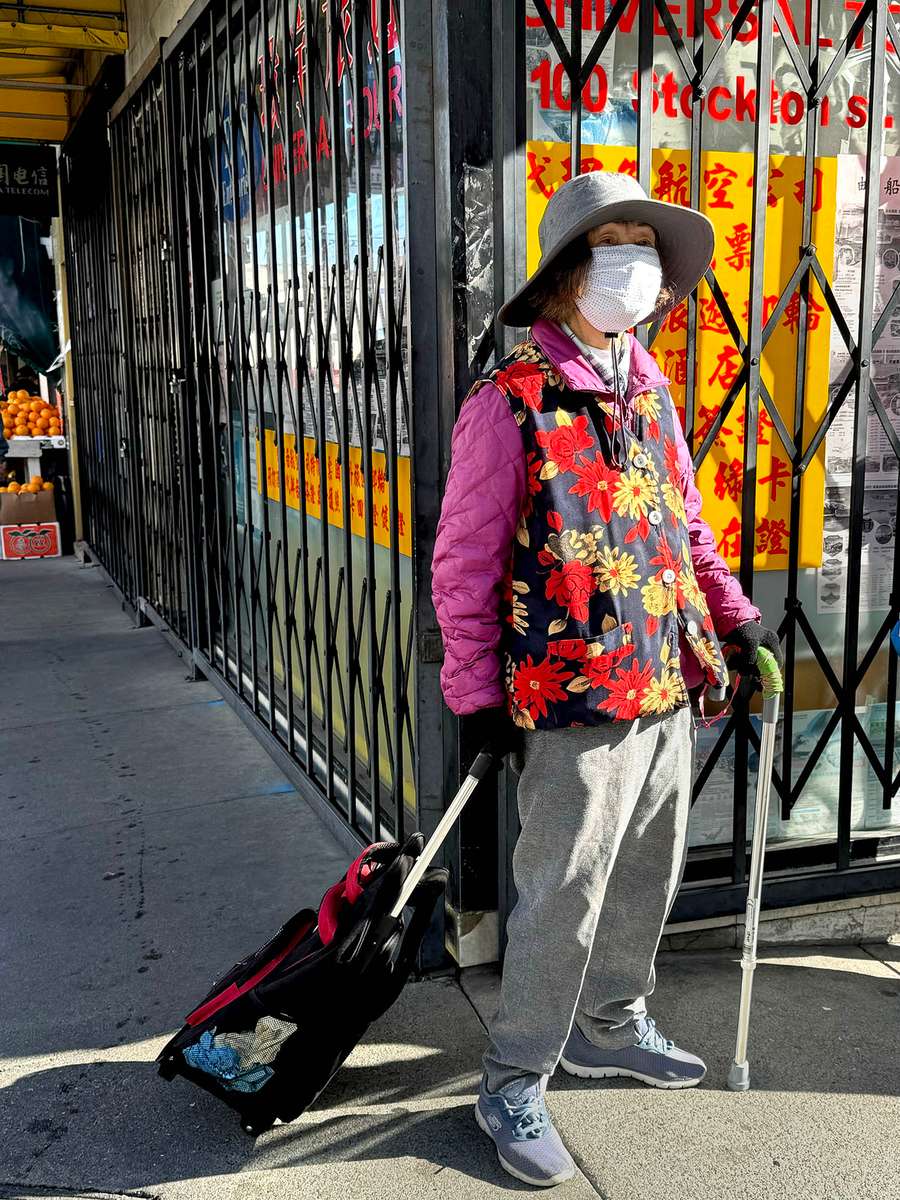 Food Shopping on Stockton Street