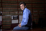 Portraits included in non-unanimous jury project that was awarded the 2019 Pulitzer Prize for Local Reporting.  Attorney Ben Cohen with the Promise of Justice Initiative poses for a photo in a legal library in New Orleans, La., Wednesday, March 28, 2018. Cohen works to reform Louisiana's criminal justice system and worked to change a discriminatory conviction system, including a Jim Crow-era law, that enabled Louisiana courts to send defendants to jail without jury consensus on the accused’s guilt.