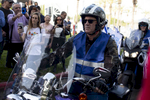 A caravan of 100 motorcycles led by Blue and White's candidate for Prime Minister, Benny Gantz, in Tel Aviv Expo Center, as part of Blue and White's field campaign - {quote}Every Voice Counts{quote}.