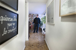 Cuauhtemoc Medina, art critic and curator, in his apartment in La Del Valle, Mexico City