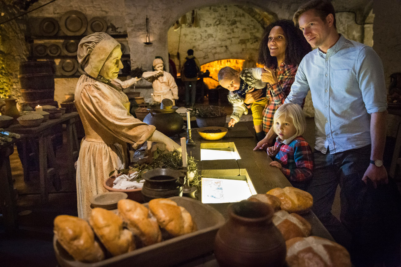 Historic Scotland  - Stirling Castle kitchens
