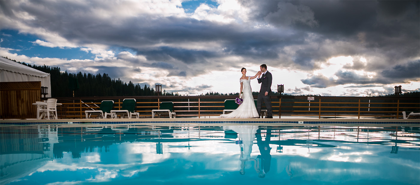 Courtney And Chris Pines Resort Bass Lake Wedding Photos Featured