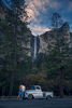 engagement session in yosemite