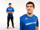 Andrew Luck photographed for IU Health