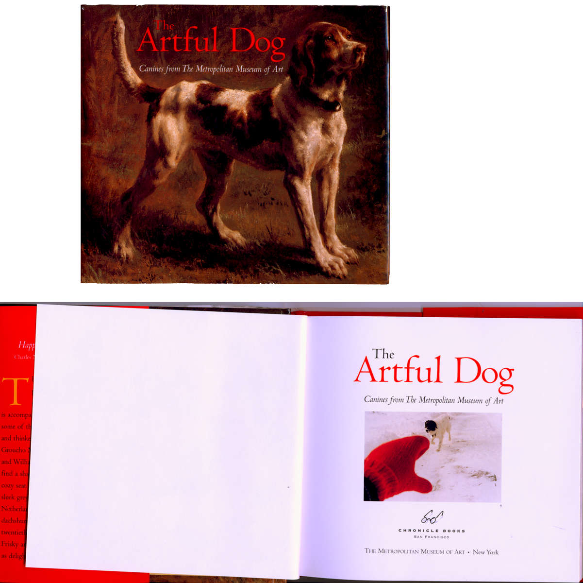 The Artful DogCanines from the Metropolitan Museum of ArtThe Metropolitan Museum of Art, New Yorkand Chronicle Books, San Francisco2006title page image © Anne Turyn